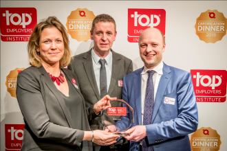 Sibelga ook in 2018 weer Top Employer !