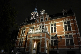 Illumination de la place Cardinal Mercier
