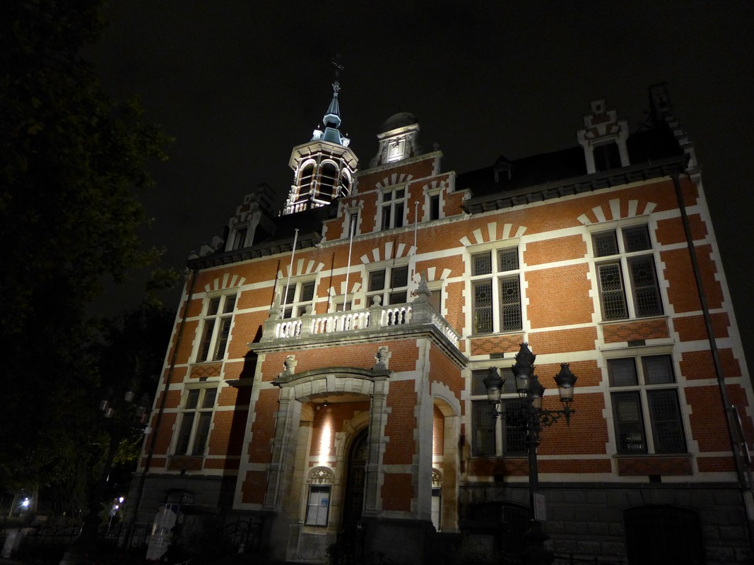 Illumination de la place Cardinal Mercier