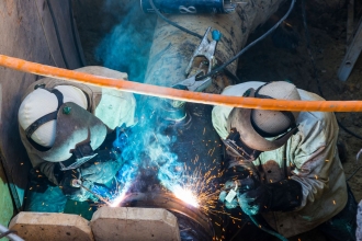 Profession : soudeur chez Sibelga