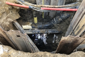 Rétablissement de l’alimentation gaz à Forest – quartier St-Denis