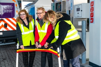 Des utilitaires verts aujourd’hui chez Sibelga, demain dans les communes