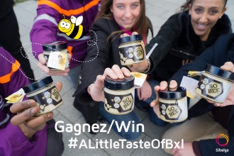 Wedstrijd: win een pot honing, door onze bijen geproduceerd!
